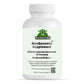 Supplement bottle with a white container and pale green MaxGenomic label, featuring 15 All-Natural Ingredients